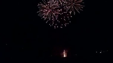 Kiel, Almanya için havai fişek daha yakından görünümü