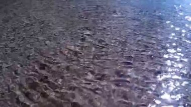 Lake Vaettern İsveç'te detay