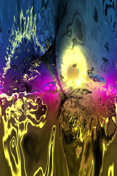 Artistic Illustration Abstract Psychedelic Background — Stock Photo, Image