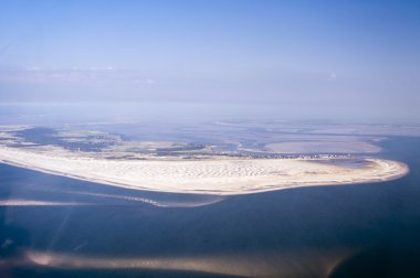 havadan görünümden'ın kuzeyinde schleswig-holstein wadden Denizi Ulusal Parkı
