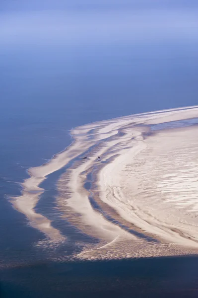 Havadan Görünümden Almanya Nın Kuzeyinde Schleswig Holstein Wadden Denizi Ulusal — Stok fotoğraf