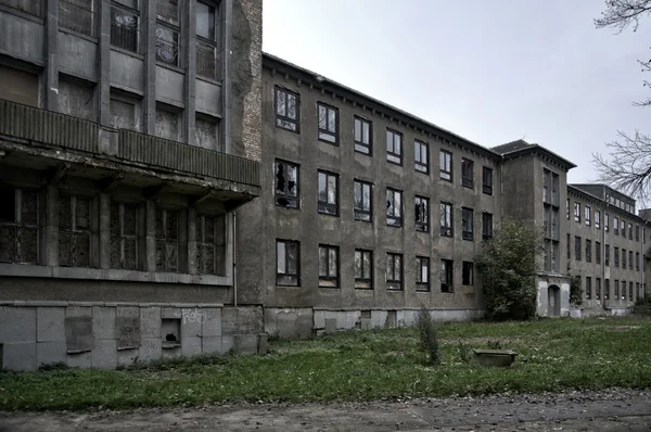 Abandoned Naval College in Wustrow in Germany — Stock Photo, Image