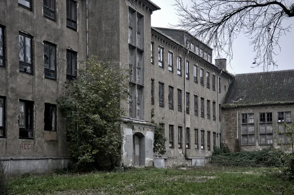 Abandoned Naval College in Wustrow in Germany — Stock Photo, Image