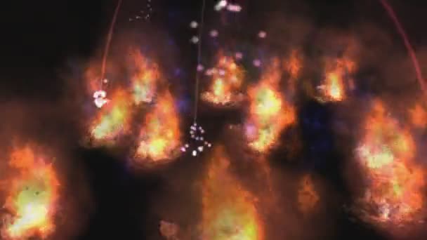 神秘的火 — 图库视频影像