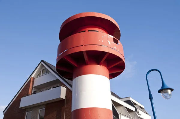 Faro en Amrum — Foto de Stock