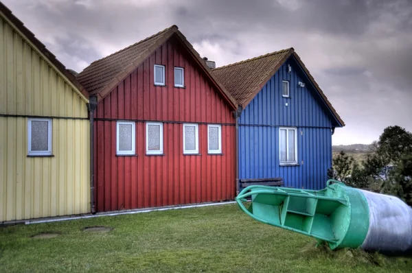 Fishing Huts — Stock Photo, Image