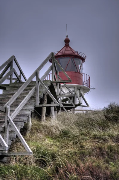 Farol em Amrum — Fotografia de Stock