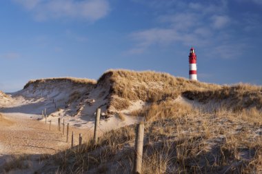 Lighthouse on Amrum clipart