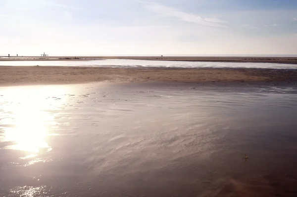 Pláž na ostrově Amrum — Stock fotografie