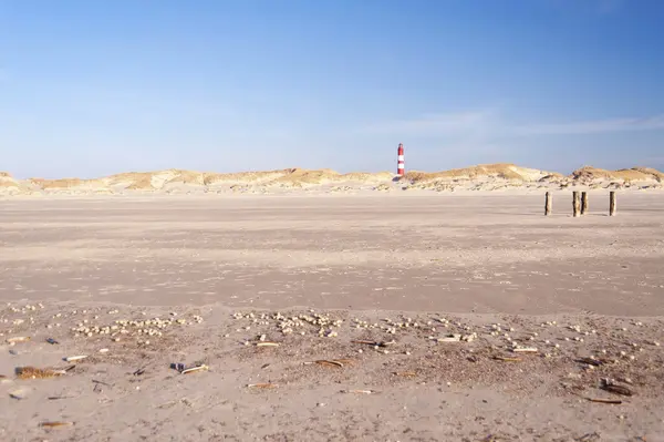 Amrum deniz feneri — Stok fotoğraf