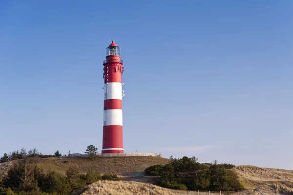 Latarnia morska na wyspie Amrum — Zdjęcie stockowe