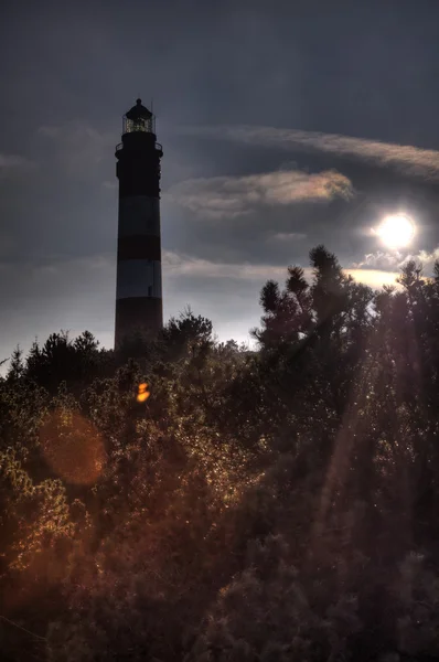 Leuchtturm auf Amrum — Stockfoto