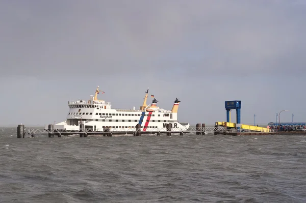 Ferry on Amrum — Stock Photo, Image