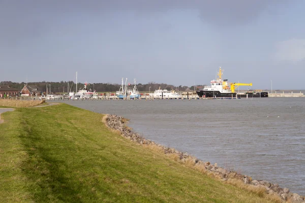Hafen auf Amrum — Stockfoto