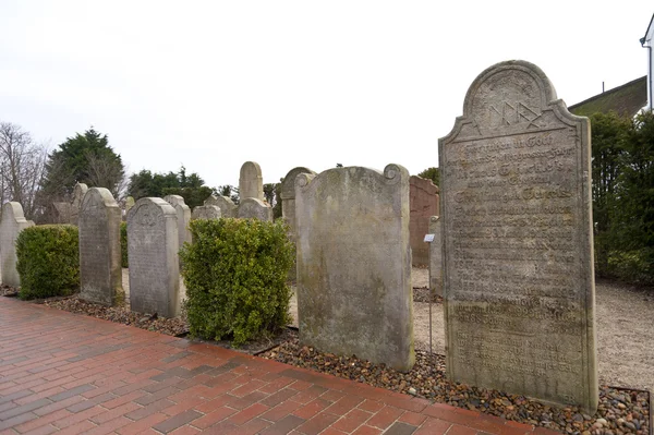 Historic Sailor Tombstones on Amrum — Stock Photo, Image