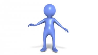 Bir sopa adam animasyon