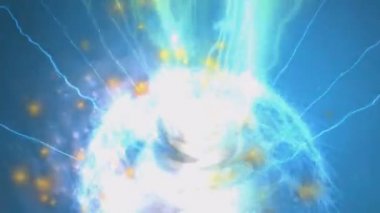 Büyü dijital animasyon yanıp söner