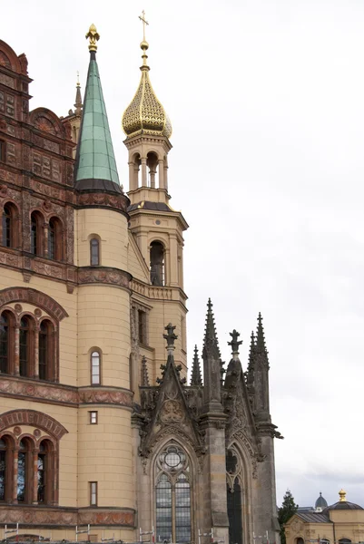 Slottet i schwerin i Tyskland — Stockfoto