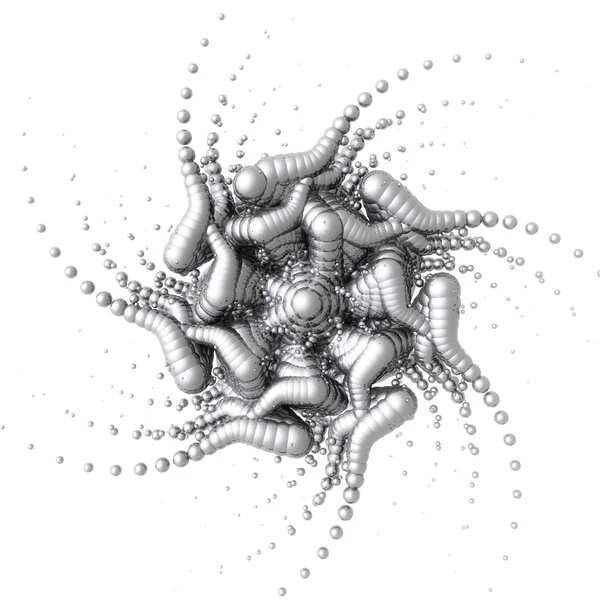 Ilustración digital de una estructura fractal —  Fotos de Stock