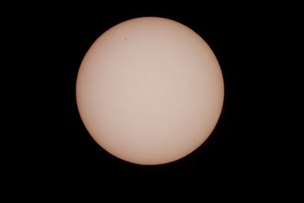 Telescoop weergave van de zon — Stockfoto