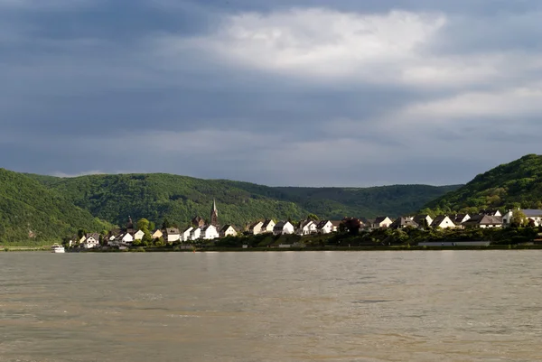 Spay am Rhein — Stok fotoğraf