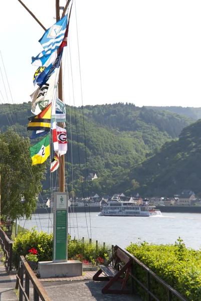 Kestert am Rhein — Stok fotoğraf