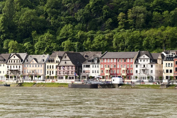 St. Goar am Rhein — Stock fotografie