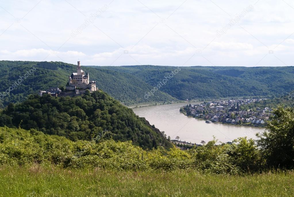 Marksburg am Rhein bei Braubach