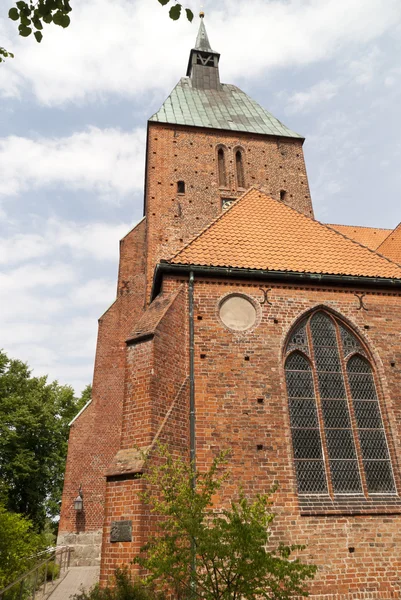 Kirche st. nicolai in mölln, deutschland — Stockfoto