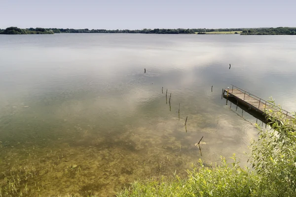 Lago en el norte de Alemania — Foto de Stock