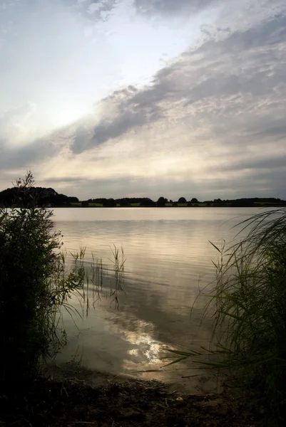 Gölün Kuzey Almanya Stok Fotoğraf
