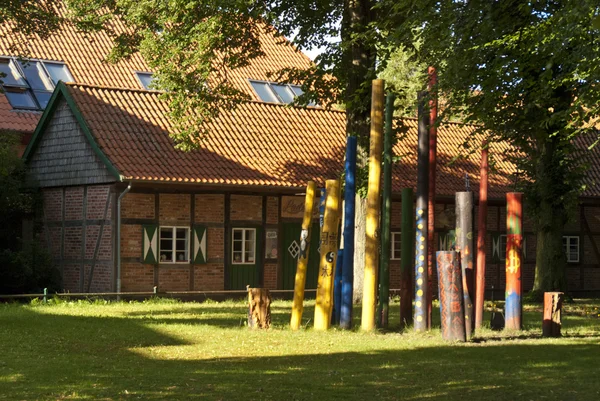 Kloster gård i Rehna, Tyskland — Stockfoto