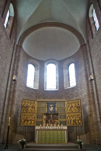 Interior de la Dom de Ratzeburg en Alemania — Foto de Stock