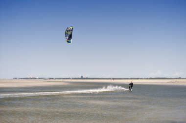 Beach, St. Peter-Ording üzerinde Almanya