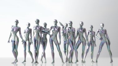 Simülator dijital 3d çizimi