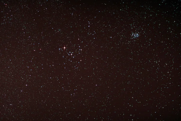 Starfield with Taurus and Pleiades — Stock Photo, Image