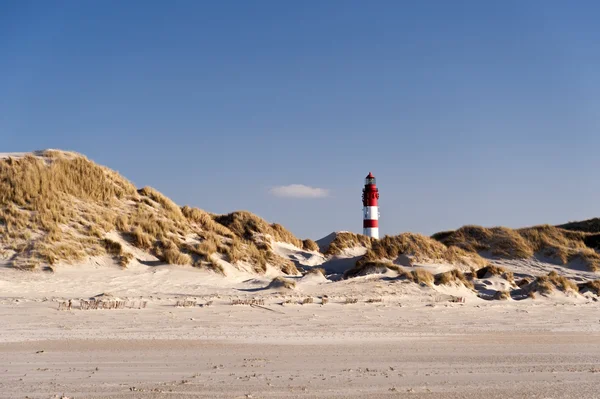 Faro di Amrum in Germania — Foto Stock