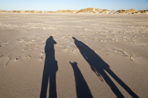 Plaży Amrum Niemczech — Zdjęcie stockowe