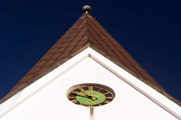 Kyrkan av Nebel på Amrum, Tyskland — Stockfoto