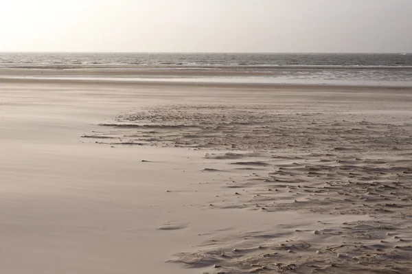 Beach of Amrum in Germany Stock Photo