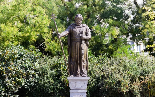 Statue von König Samuel in Sofia, Bulgarien am Tag — Stockfoto