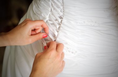 düğün elbisesi korse