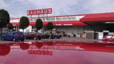 4 k Almanya, Speyer şehir, 11.08.2016 yıl. donanım mağaza Bauhaus