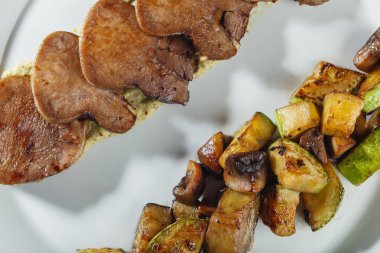 Kızarmış sığır dil