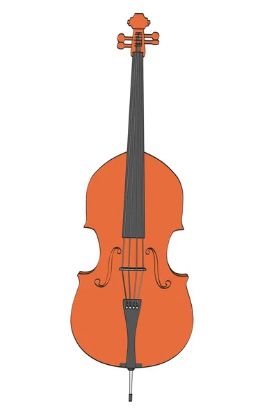 Gitara basowa instrument muzyczny — Zdjęcie stockowe