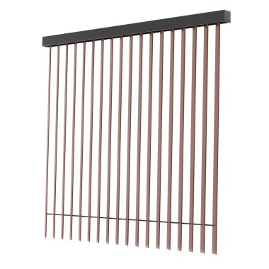 windows güneşlik 3D render