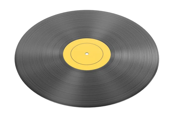 3d render of audio record (vinyl) — Stock Photo, Image