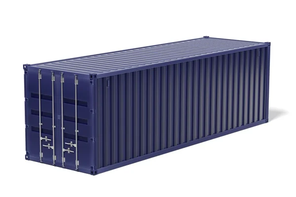 3D-rendering av last container — Stockfoto