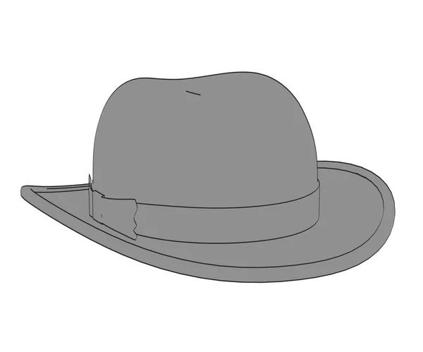 2D мультяшна ілюстрація капелюха — стокове фото