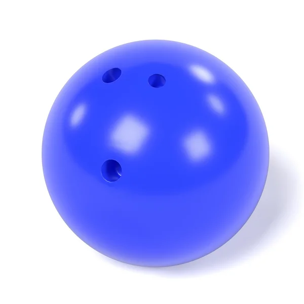 3d rendering bola bowling — Stok Foto